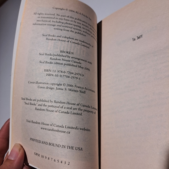 Broken by Kelley Armstrong Paperback Book - Picture 6 of 7